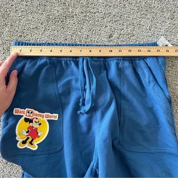 Disney Vault Collection Navy Wide Leg Sweat Pants Size Large - Picture 11 of 13